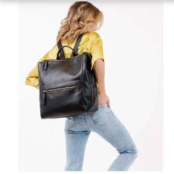 Fawn Design - The Square Diaper Bag, Black NWT - Picture 2 of 6